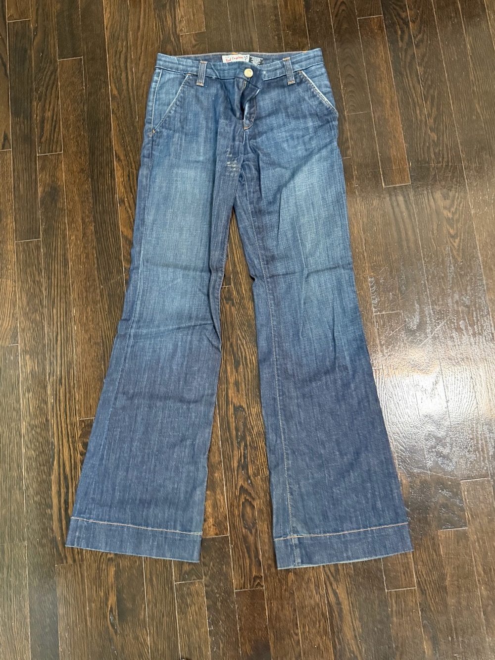 Red Engine Vintage Wide Leg jeans